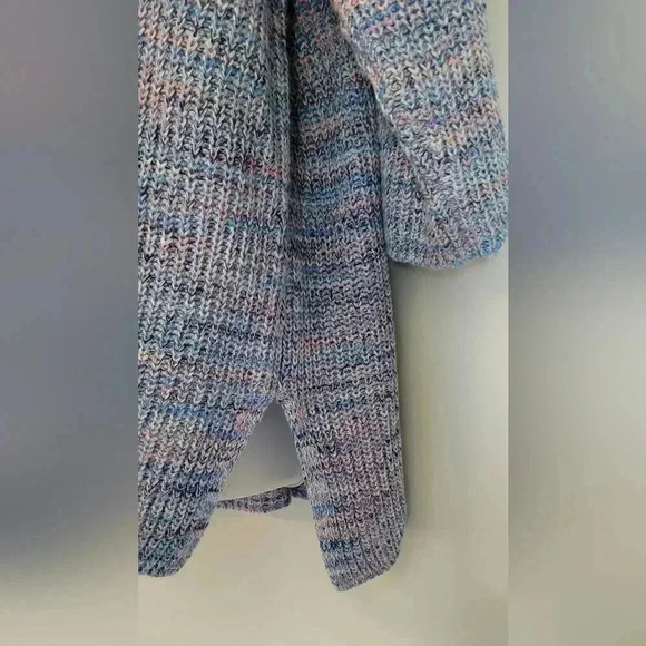 J. Jill 100% organic cotton easy drop shoulder v neck tunic sweater XL - Picture 7 of 12